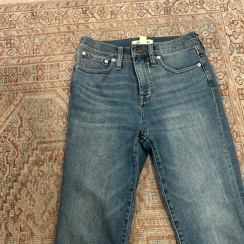 Madewell Cali Demi-Boot Jeans in Shoreham Wash size 26